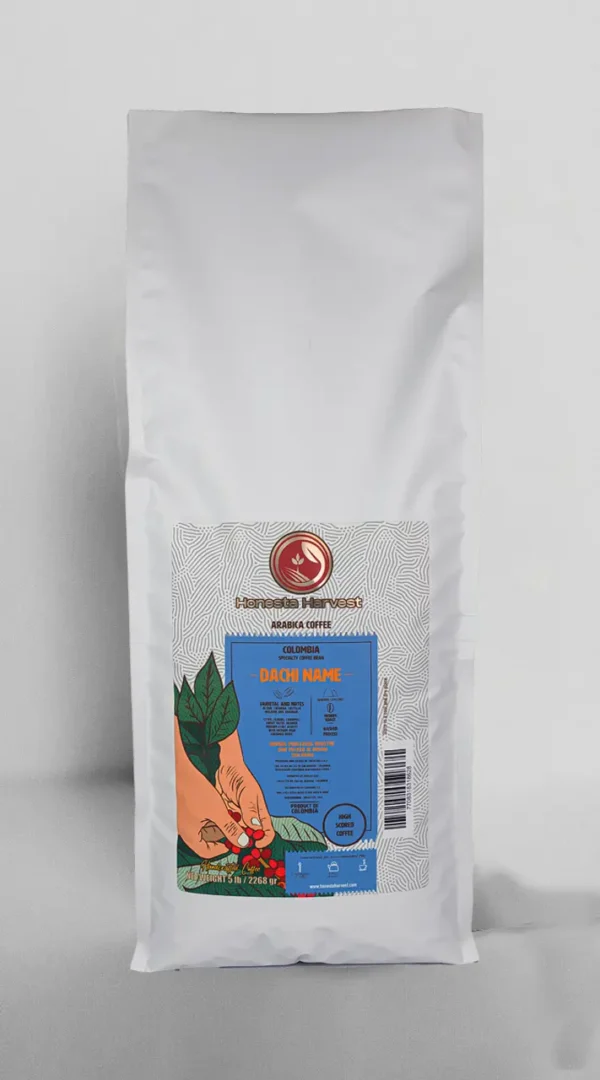 Dachi Name 5 Pounds Whole Bean Coffee Bag